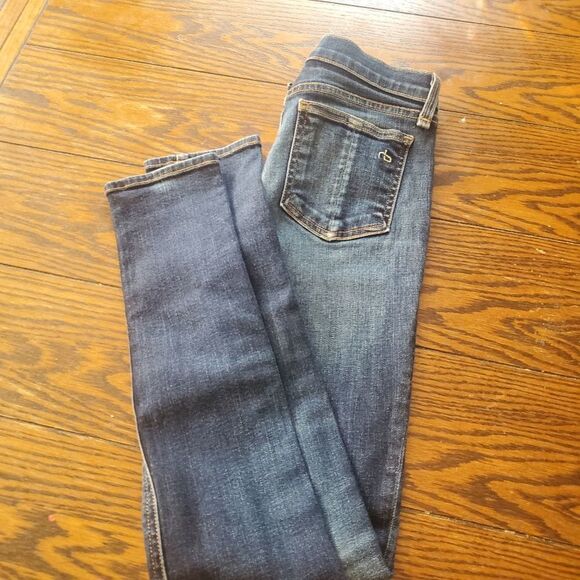 Rag&bone skinny jeans in Kensington wash sz25 - Picture 2 of 7